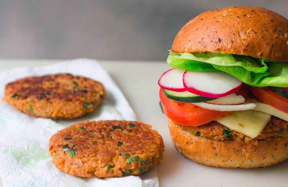 soya burger patty